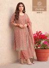 Zivira By Vinay Kuleesh Crush Silk With Embroidered Salwar Kameez Suppliers In India